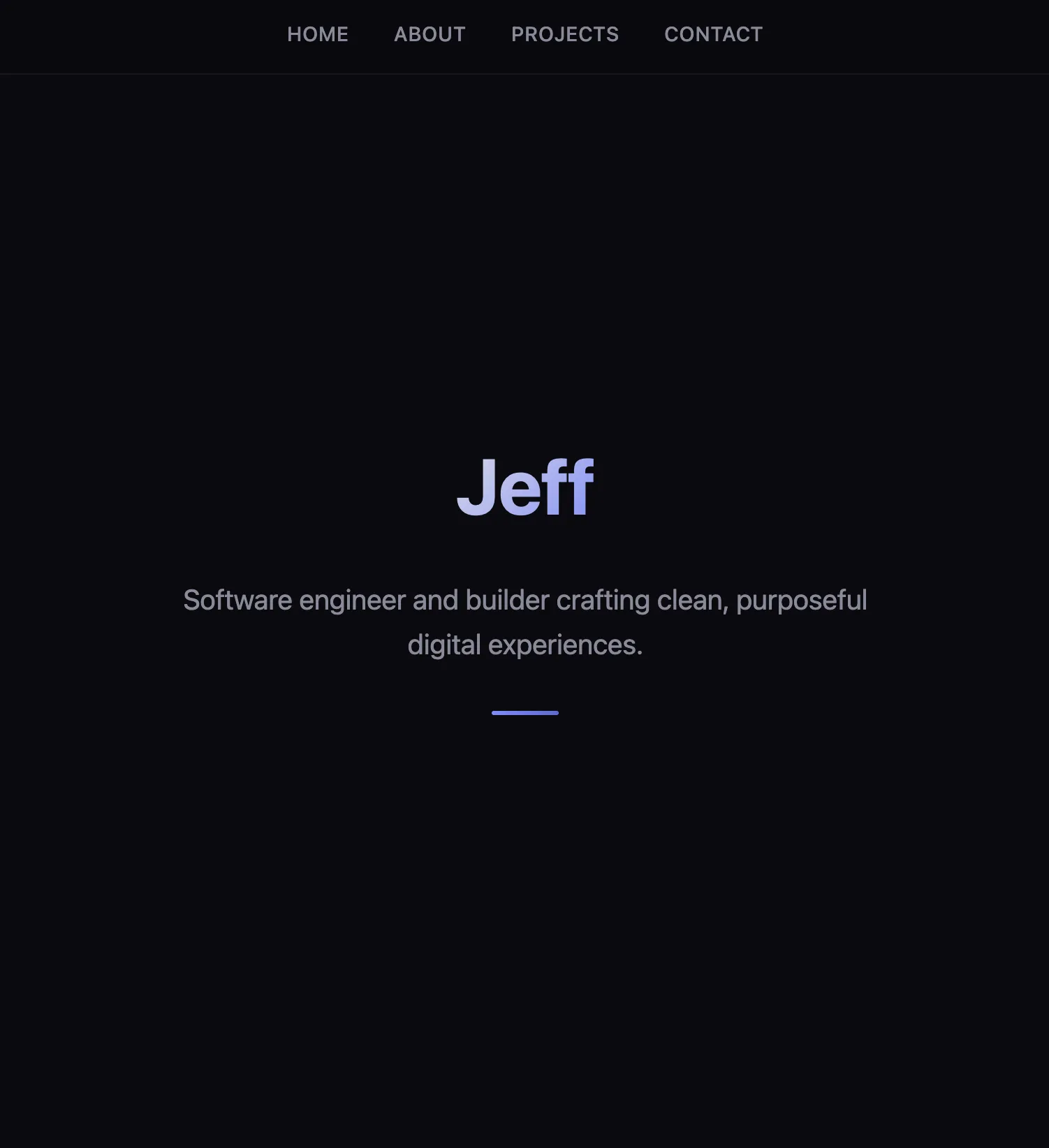 交付的落地页效果 HERO